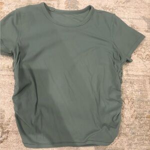 Lululemon Women's Green Short Sleeve Top